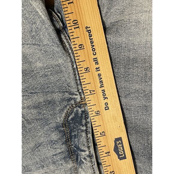 DRIFTWOOD Gizelle Embroidered Girlfriend Flowers Light Wash Jeans W 27 Ankle - Picture 6 of 10